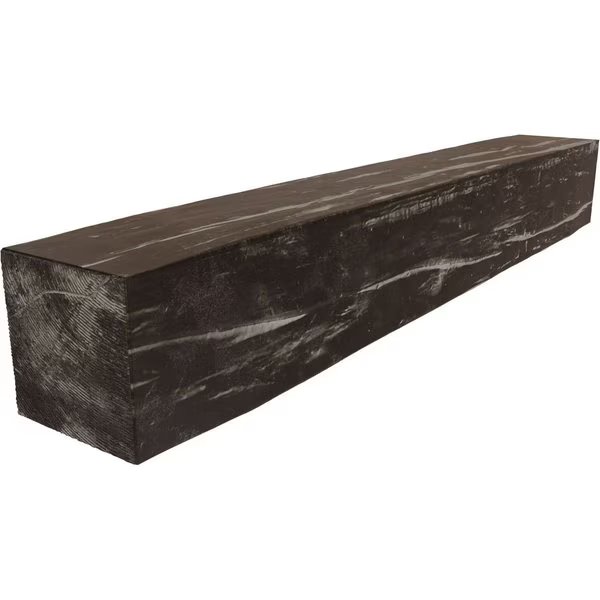 Riverwood Faux Wood Fireplace Mantel, Vintage Walnut, 8